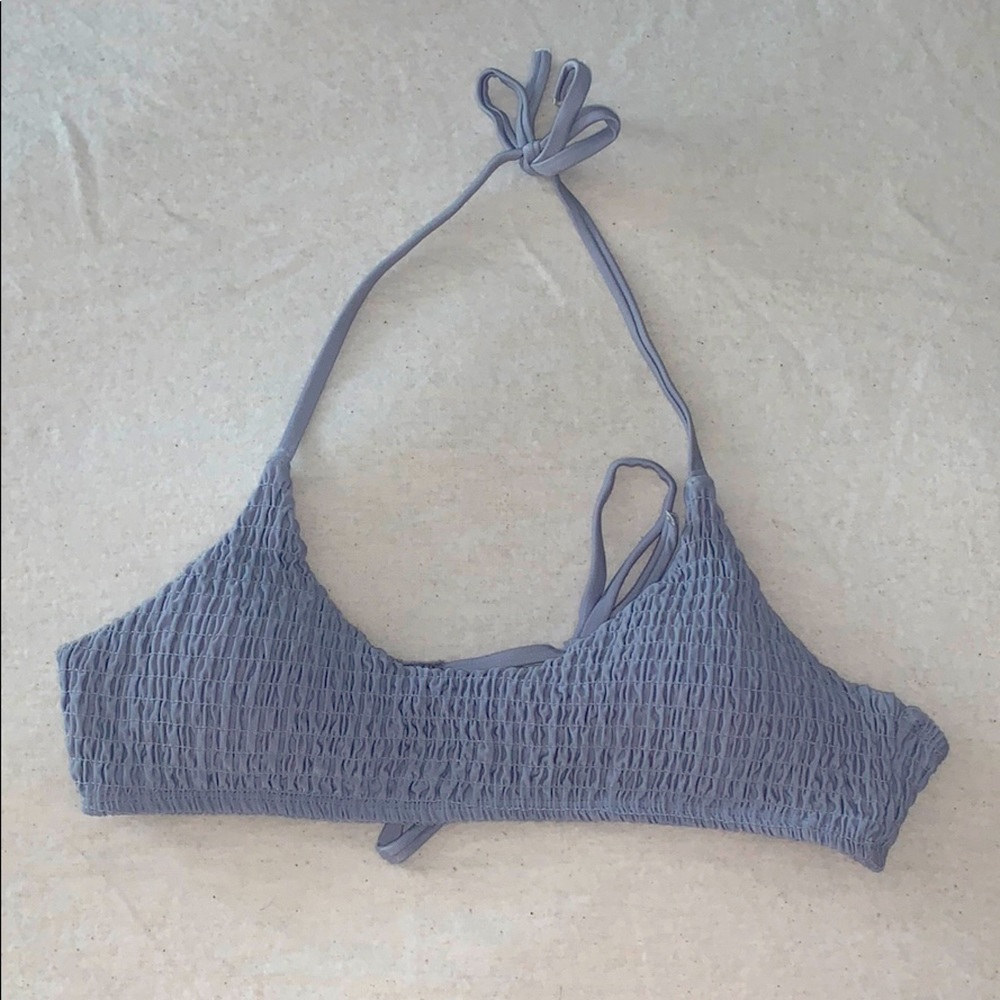 Gray Bikini Top